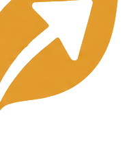 Leaf accent representing momentum and growth